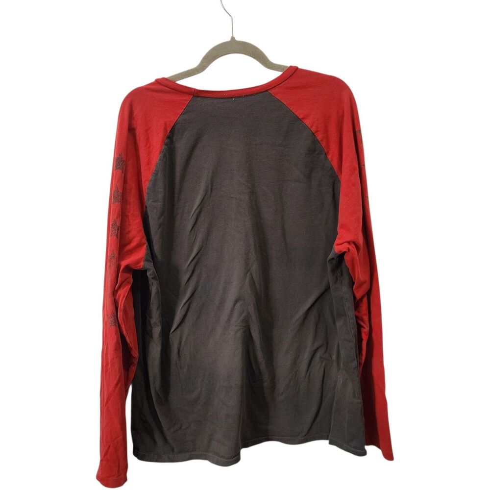 Ralph Lauren Denim Supply Skull Graphic Raglan Shirt Western XXL - Picture 3 of 5